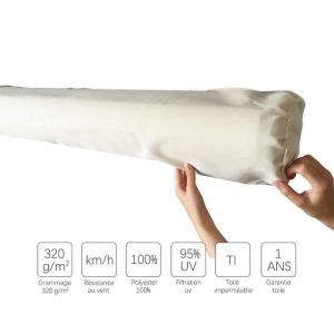 Housse de protection imperméable pour stores bannes – 2.5 m