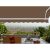 Toile pour rentoilage de store de terrasse – 4 x 3 m – Dickson Cappuccino